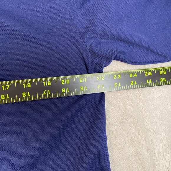 Syracuse Orange ProEdge Men's Polo Shirt L Knights Apparel Blue & Orange - Picture 4 of 7